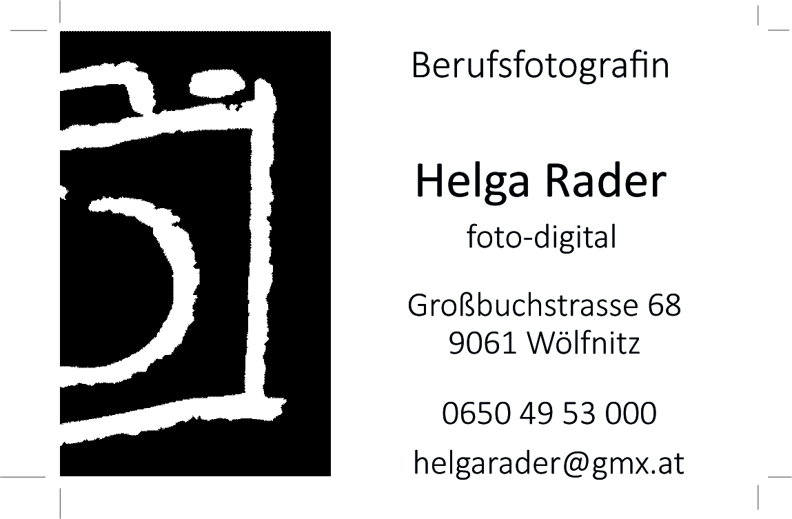 Helga Rader Berufsfotografin
